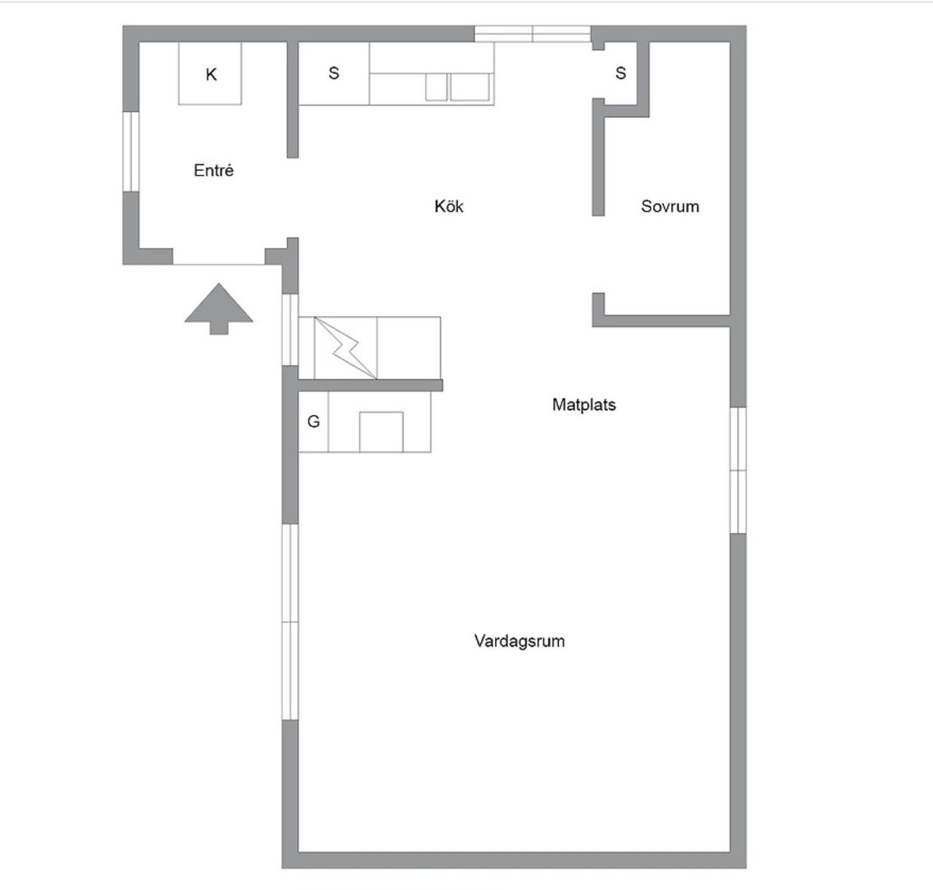 Särvfjället, Härjedalen — floor plan or overview